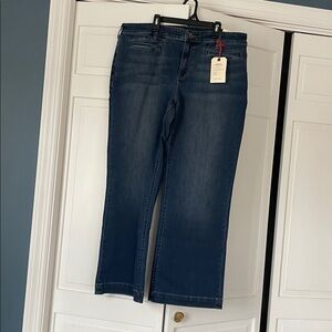 Lands' End Dark Blue Straight‎ Leg Jeans